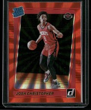 2021-22 Panini Donruss Rated Rookie Josh Christopher #250 Holo Orange Laser (RC)