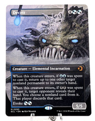 Deceit (Borderless) #293 Lorwyn Eclipsed MTG Mythic