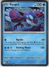 Kyogre (Cosmos Holo) 034/132 Pokemon Carte e prodotti vari quasi nuovi rari