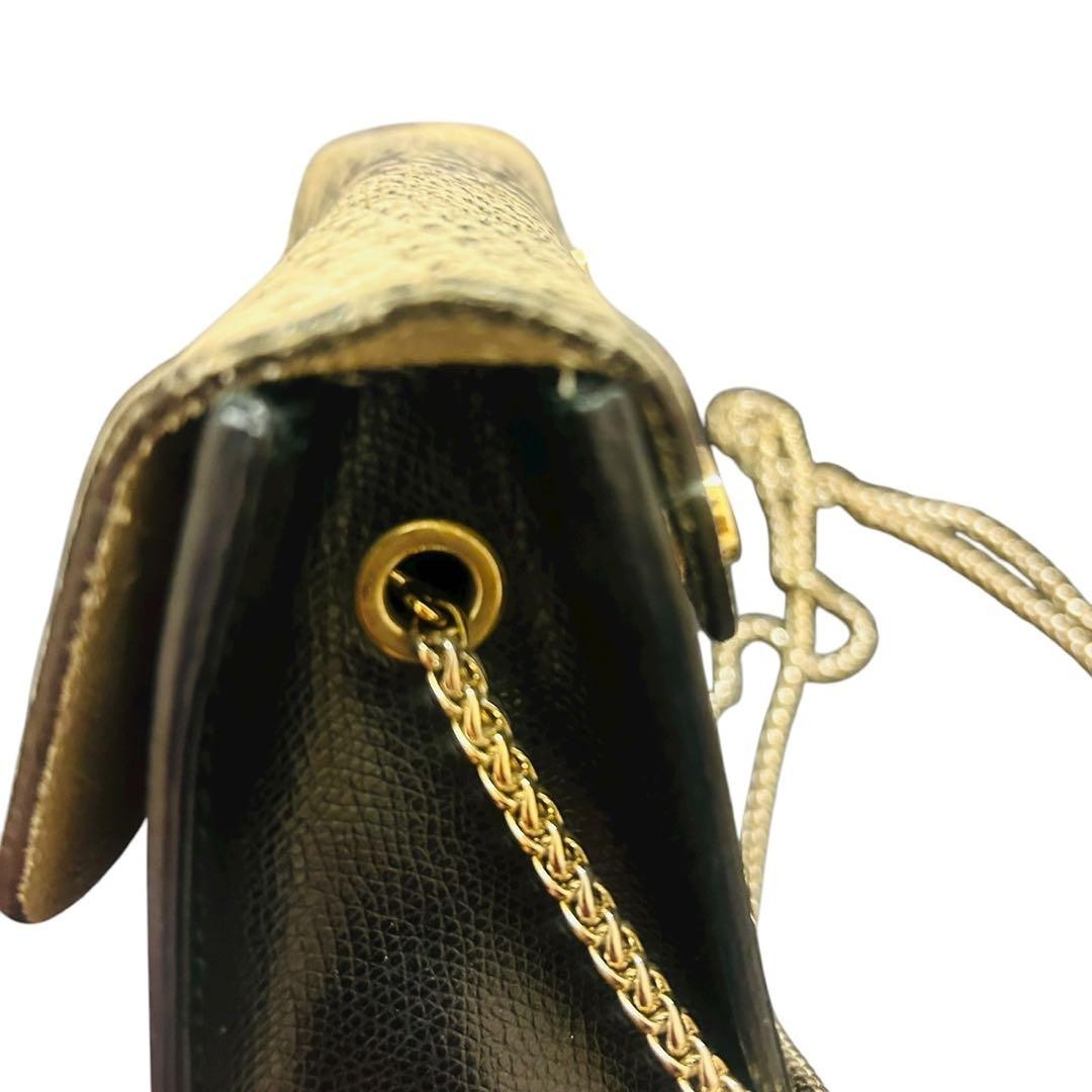 Rare FURLA Metropolis Python Pattern Flap Shoulde… - image 13