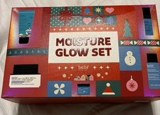 belif Moisture Glow Holiday 5pc Set Aqua Bomb Eye Toner Cream Serum NIB