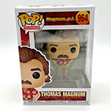 Funko POP! Television Magnum, P.I. THOMAS MAGNUM #964 with Box Protector