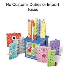 Numberblocks Mathlink Cubes Set Kids Educational Toys Preschool Learning