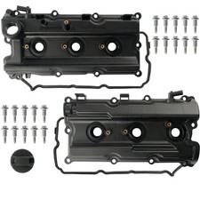LEMASSON Pair Left Right Engine Valve Covers Compatible with 2005-2019 Nissan...