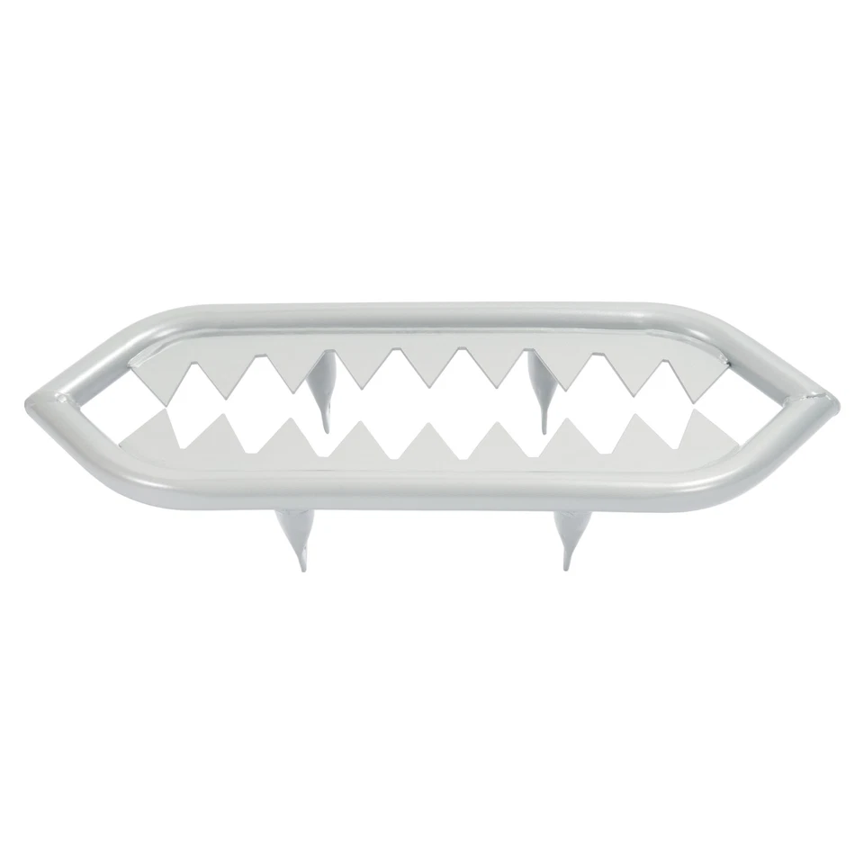 Fit For Yamaha Banshee YFZ 350 1987-2006 Powder Coated Front Bumper Silvery Foto 2 de 4