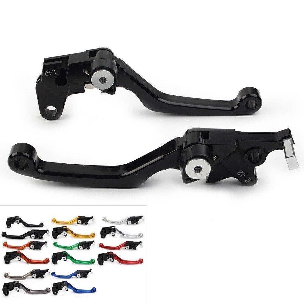 CNC Pivot Clutch Brake Levers Handle For 2000-22 Suzuki DRZ400S