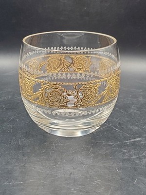 MCM Roly Poly 22K Gilded Band Tumbler 3'' BB58