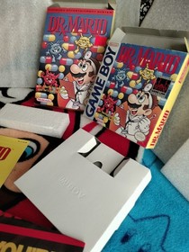 Lotto Dr. Mario Dr Mario NES scatola, manuale, solo inserto Dr Mario Gameboy (solo scatola) 