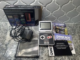 MINT Nintendo Classic NES Limited Edition Game Boy Advance SP Handheld w Box 🔥