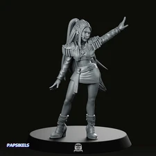 Concert Demon Hunter Mira Miniature Cyberpunk Sci-fi Korean Unofficial