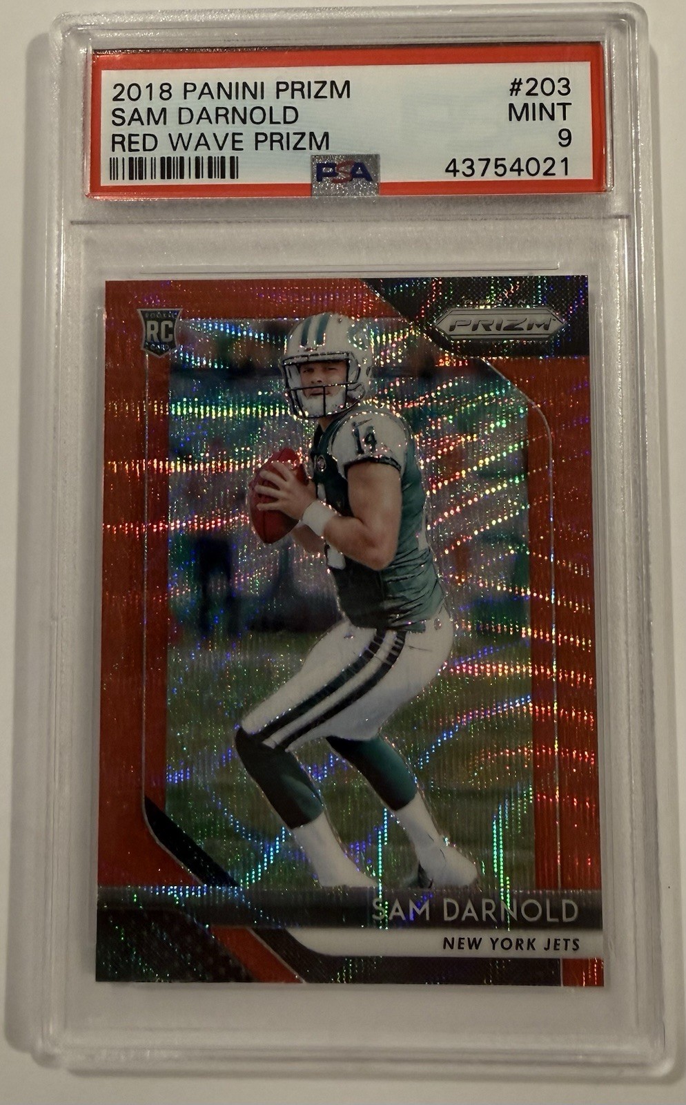2018 Panini PANINI PRIZM #203 Sam Darnold front