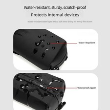Camera Storage Bag for Travel and Daily Use with Black Carry Pouch