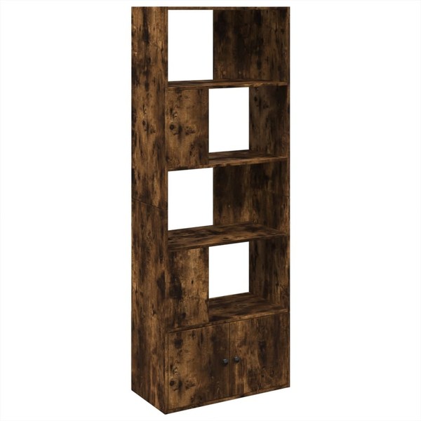 BüCherregal Standregal Bodenregal RäUchereiche 70X36X189 Cm Spanplatte-image