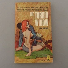 Sleaze gga Vintage Pb Torrid Widow by Harland Beacon Signal B616F 1963 VG+