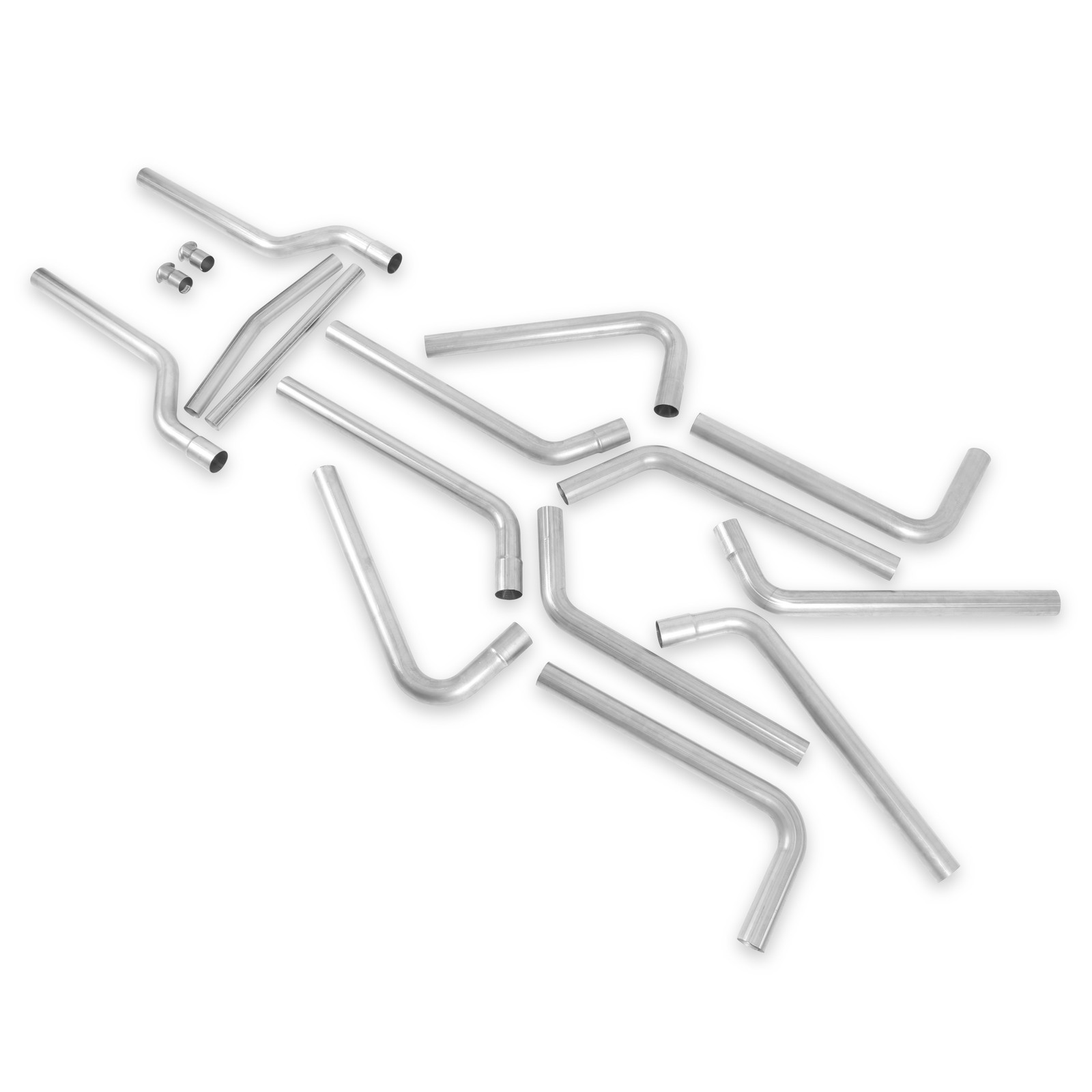 Flowmaster 815936 U-Fit Dual Exhaust Tubing Universal 2.5 Mandrel Bent Stainless