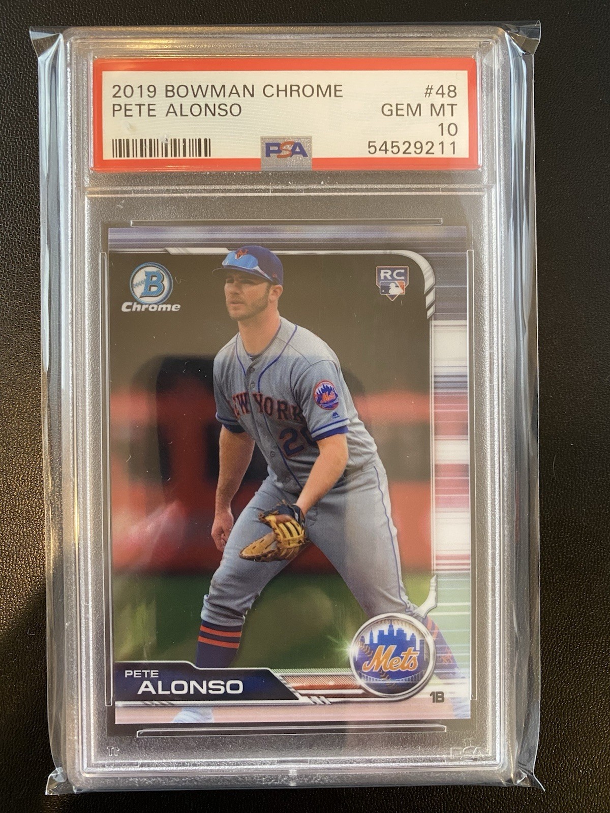 2019 Bowman Chrome - Pete Alonso #48 (RC)