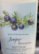 Bath  and Body HTF Works Juniper Breeze 8 oz 24 Hour Body Lotion Discontinued