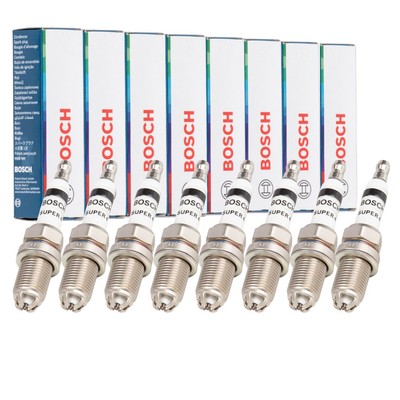 8x BOSCH 0242232501 FR78 Zündkerze für BMW E34 E39 E60/61 E63/64 E32 E38 E65-67