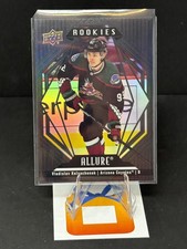 2022-23 UD Allure Vladislav Kolyachonok #136 Black Rainbow