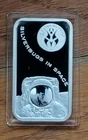 Silverbugs In Space 1 oz .999 Fine Silver Art Bar w/Capsule North American Mint