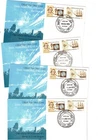 Australia Antarctic 1973 Cook Set on FDC,cds 3 BASES     (4 Covers)
