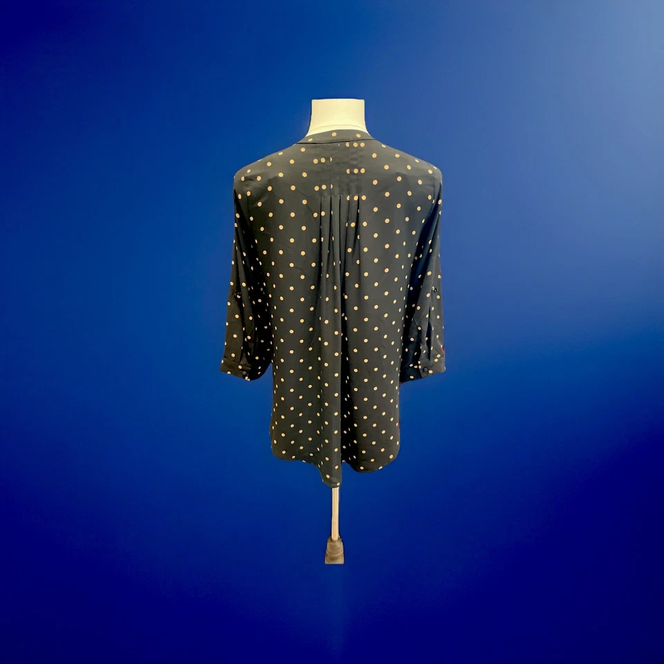 Blusa feminina bolinhas 41 Hawthorn ponto fixo tamanho 1X - Imagem 3 de 4