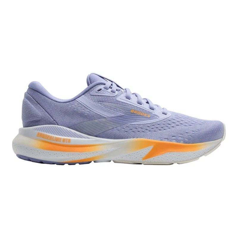 Brooks Womens Adrenaline GTS 24 Running Shoes Breathable Purple