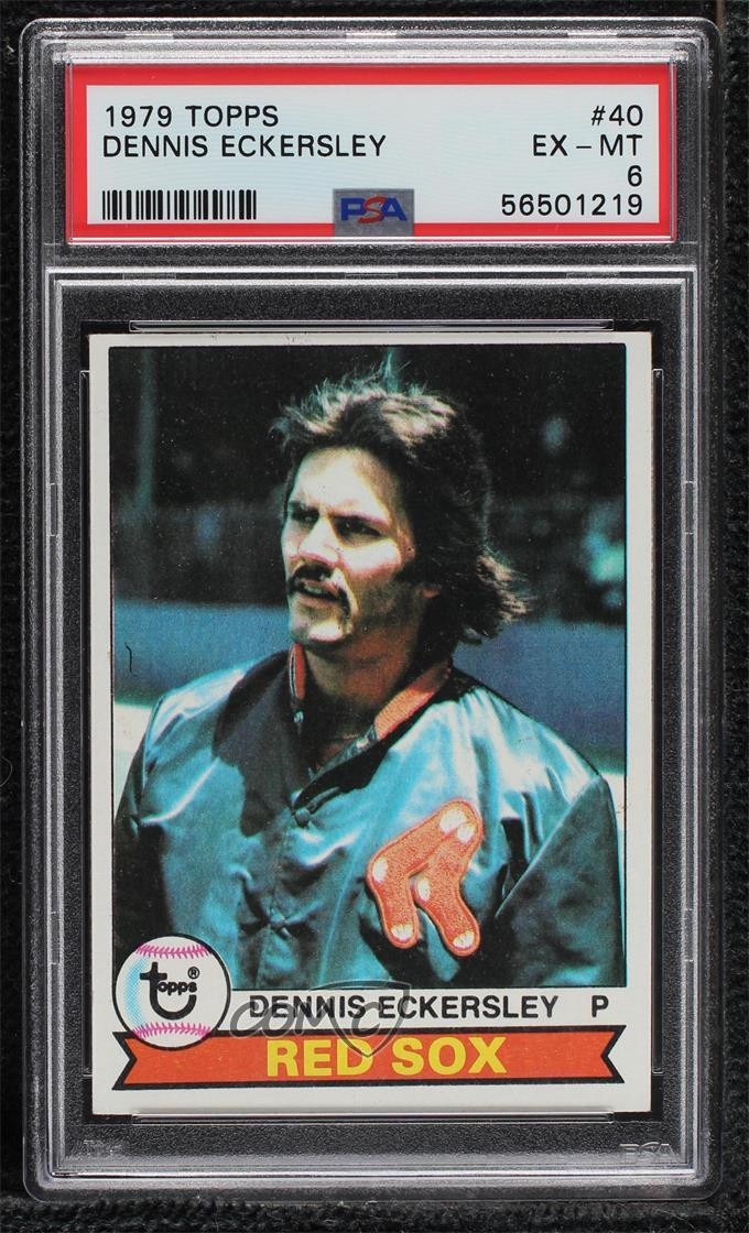 1979 Topps Dennis Eckersley #40 PSA 6 HOF 0x7q