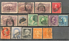 ETATS-UNIS.....LOT DE  15  TIMBRES  POUR  OBLITERATIONS...........
