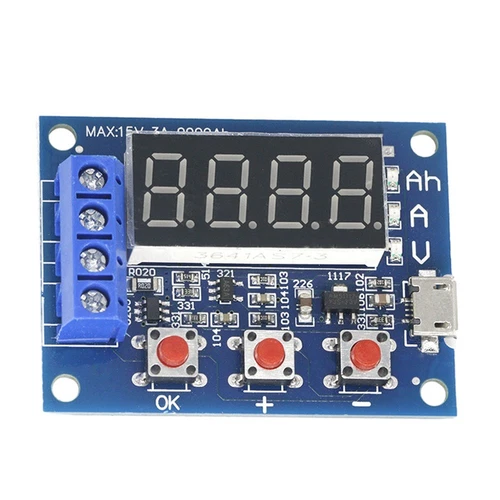 ZB2L3 Battery Test Device Voltage and Current Measurement Compact Design