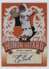2021 Leaf Valiant Honor Guard Orange 40/99 Ryan Cusick #HG-RC2 Auto 1u6