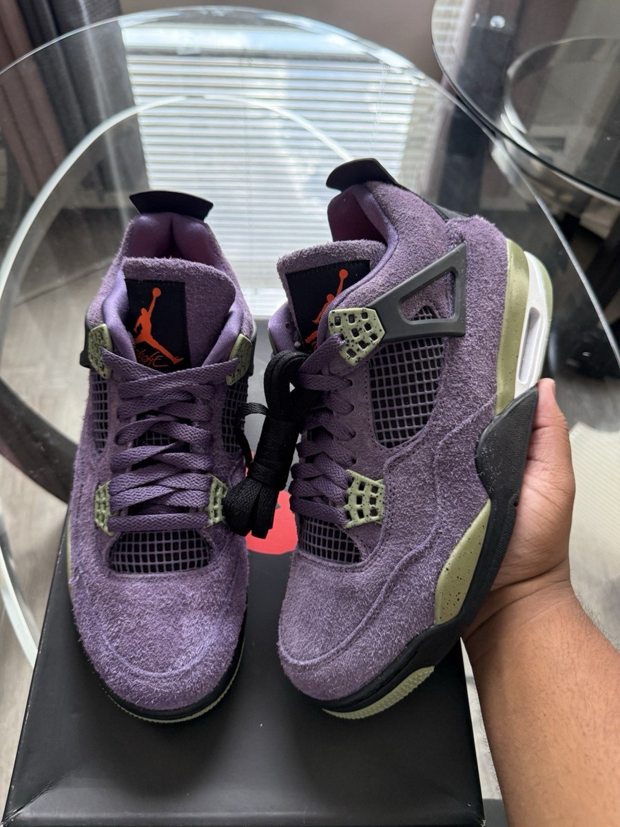 Size 10.5 - Jordan 4 Retro Mid Canyon Purple W for sale online | eBay