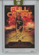 JALEN ROSE 2025-26 Topps 3 #FS-JR Full Court Signs Auto Autograph SP /25 Pacers