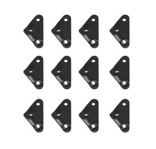 12 PCS Aluminum Alloy Tent Tensioner Guyline Cord Rope Adjuster Buckle