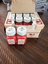 Testors pla enamel new vintage , pink 2 color box of 12 bottles