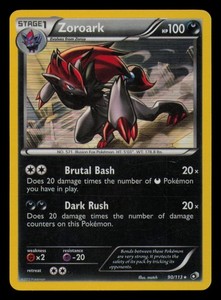 zoroark legendary pokemon card POKMON GAME s10a 097/071 UR Hisuian VSTAR Darkness Darkness Nasty Plot Search your deck for a card and put it into your hand Zoroark - Holofoil Next Destinies