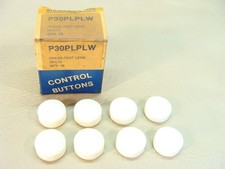NEW lot of 8 SIEMENS P30PLPLW white press-test lens control buttons