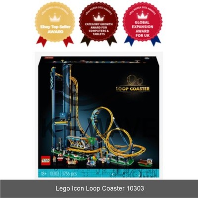 Lego Icon Loop Coaster 10303 3756pcs / Kid Toys / Express / Genuine
