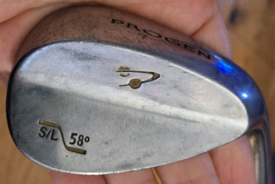Progen, S/L 58° Sand Lob Wedge Ersatz R/H Herren, R300 Flex, Stahlschaft. GC