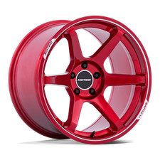 18x9.5 Motegi Wheels Mr160 Battle Vi Cherry Red Metallic W 5x114.3 Rims 1pc
