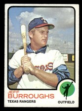 1973 Topps Baseball Card #489 Jeff Burroughs
