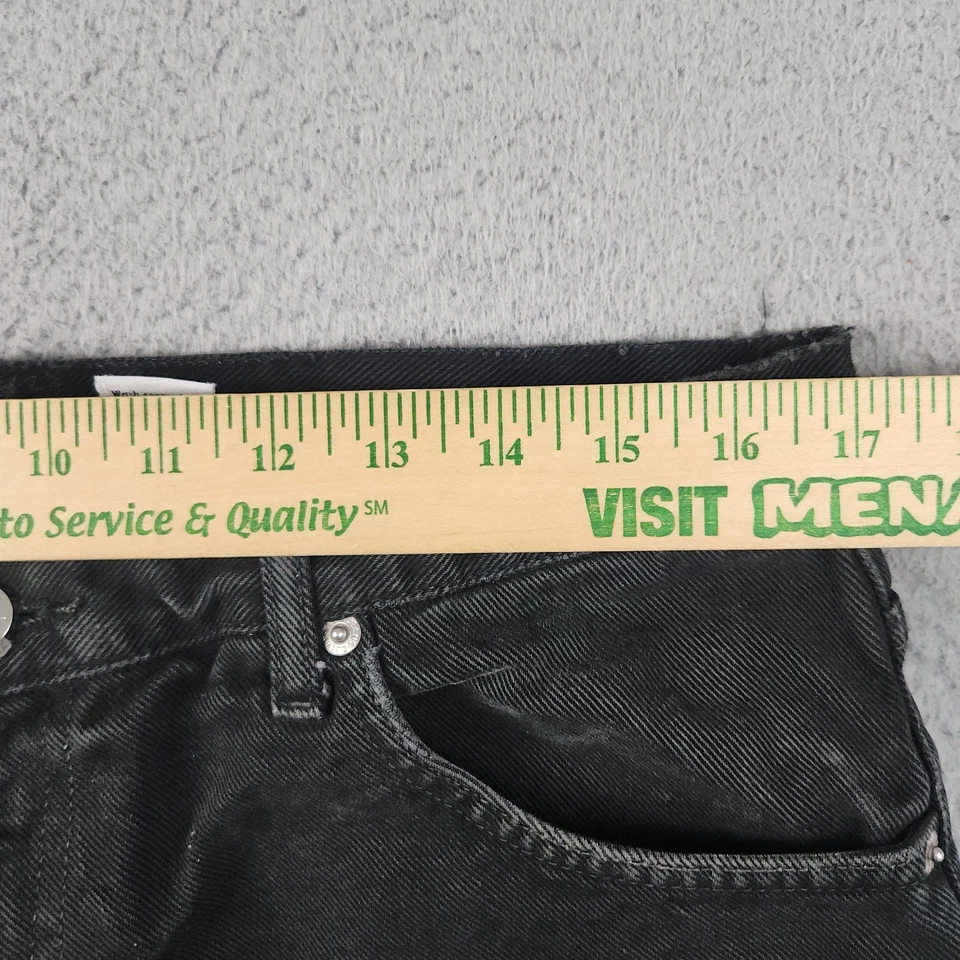 VTG GAP Jeans Men's 34x30 Black Relaxed Y2K FADED Straight Tapered Cotton Denim - Image 4 of 4