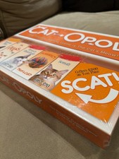 Late for the Sky Cat-Opoly Board Game New Sea...