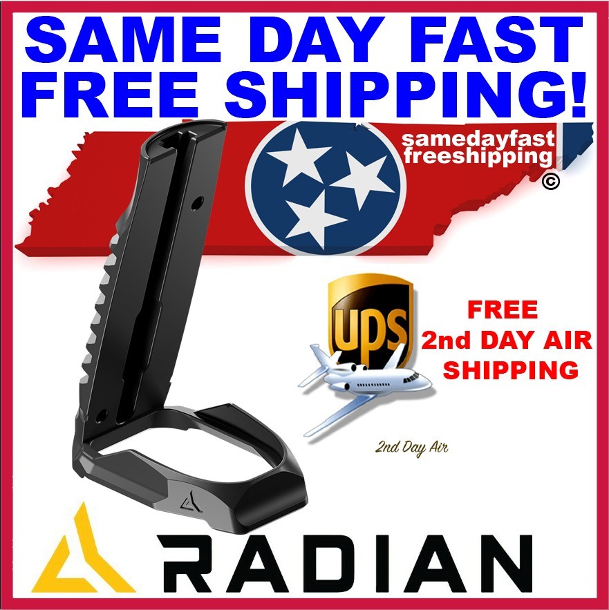 Radian Sig P365-XMacro BACKSTRAP + MAGWELL Aluminum H0014 FREE 2nd