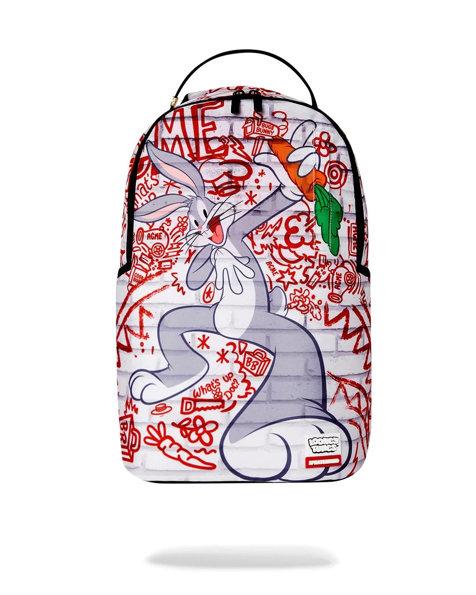 バッグ Sprayground backpack Authentic SPRAYGROUND LOONEY TUNES BUGS BUNNY CITY BACKPACK