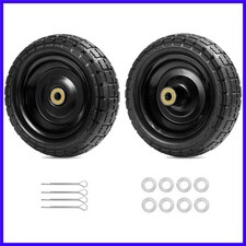 For Gorilla Cart Wheels 13-Inch replacement gorilla cart tires 4.00-6 Flat-fr...