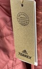 Adidas Terrex Women's Wonder Red Insulated Hiking Puffer Jacket Sz 3X NWT — photo 5