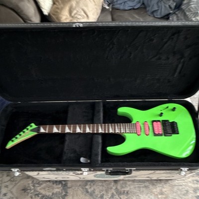 Jackson X Series Dinky DK3XR HSS Neon Green w/Hard Case