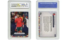 2025 Topps UEFA CRISTIANO RONALDO Goal Sends Team To Final Card #1 - GEM MINT 10