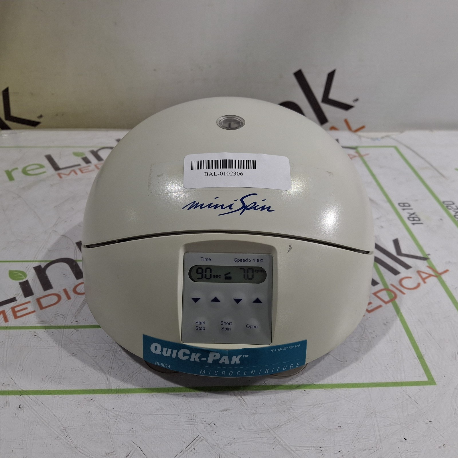 Eppendorf MiniSpin Centrifuge